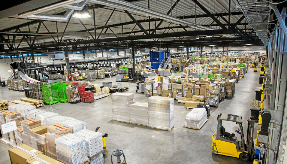 Bring og Postens terminal i Borgeskogen er blitt for liten og skal utvides.