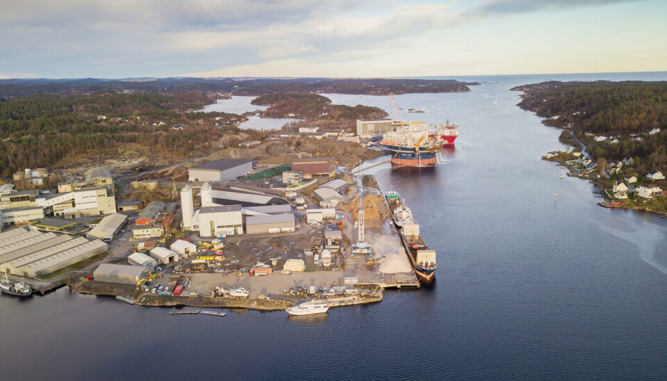 Arendal Havn har fått et løft. Arendal Havn har fått et løft.