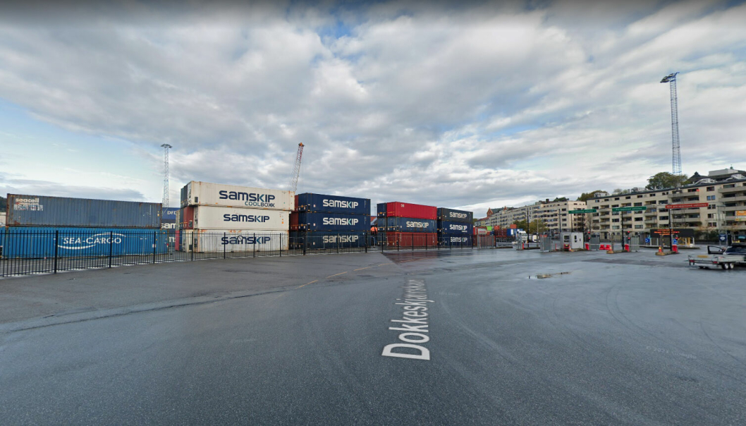 Fra neste år vil det koste penger å kjøre tunge kjøretøy inn på Bergen Havns områder, som her ved Dokken.