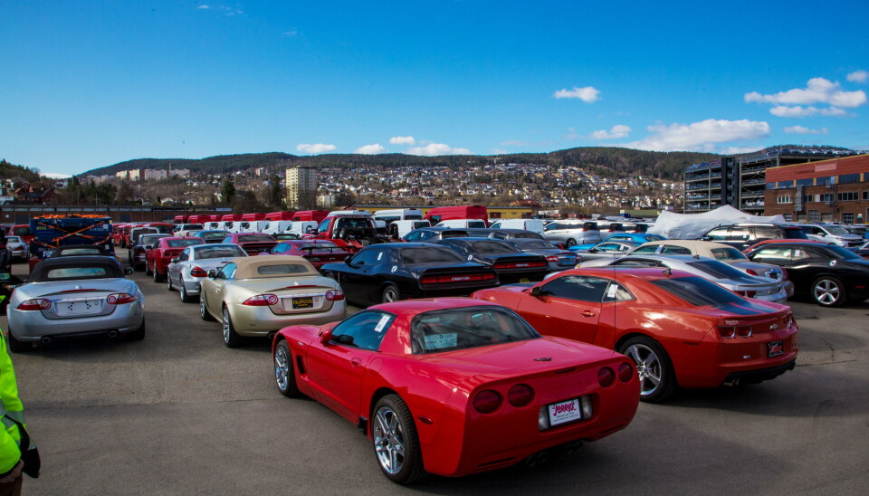 Bilde fra det forrige rekordåret i Drammen - 2021.