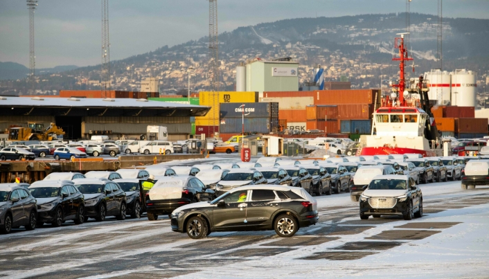 Harald A. Møller har importert nærmere 20.000 Volkswagen personbiler via Oslo Havn i 2022. Audi, Skoda og CUPRA er også populære biler hos Norges største bilimportør.