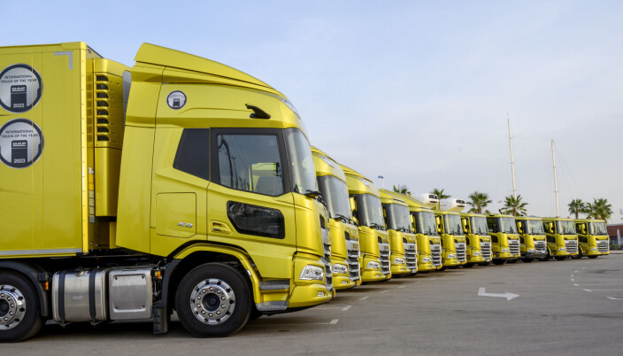 TRUCK OF THE YEAR: Prøvekjøring av DAF XD i Barcelona TRUCK OF THE YEAR: Prøvekjøring av DAF XD i Barcelona