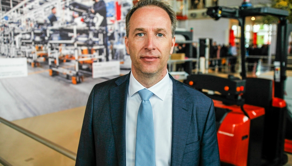 Salgsdirektør hos Toyota Material Handling Norway, Lars Petter Bjørgen.