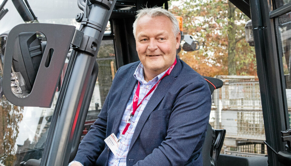Administrerende direktør i Hesselberg Truck, Per Erik Pedersen. Administrerende direktør i Hesselberg Truck, Per Erik Pedersen.
