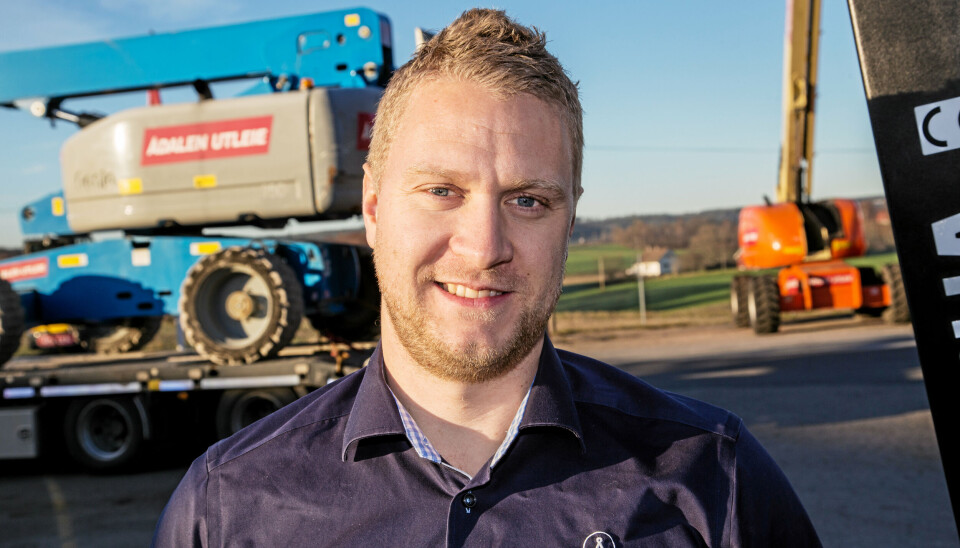 Daglig leder i Ørjan Ådalen i Ådalen Truck. Daglig leder i Ørjan Ådalen i Ådalen Truck.