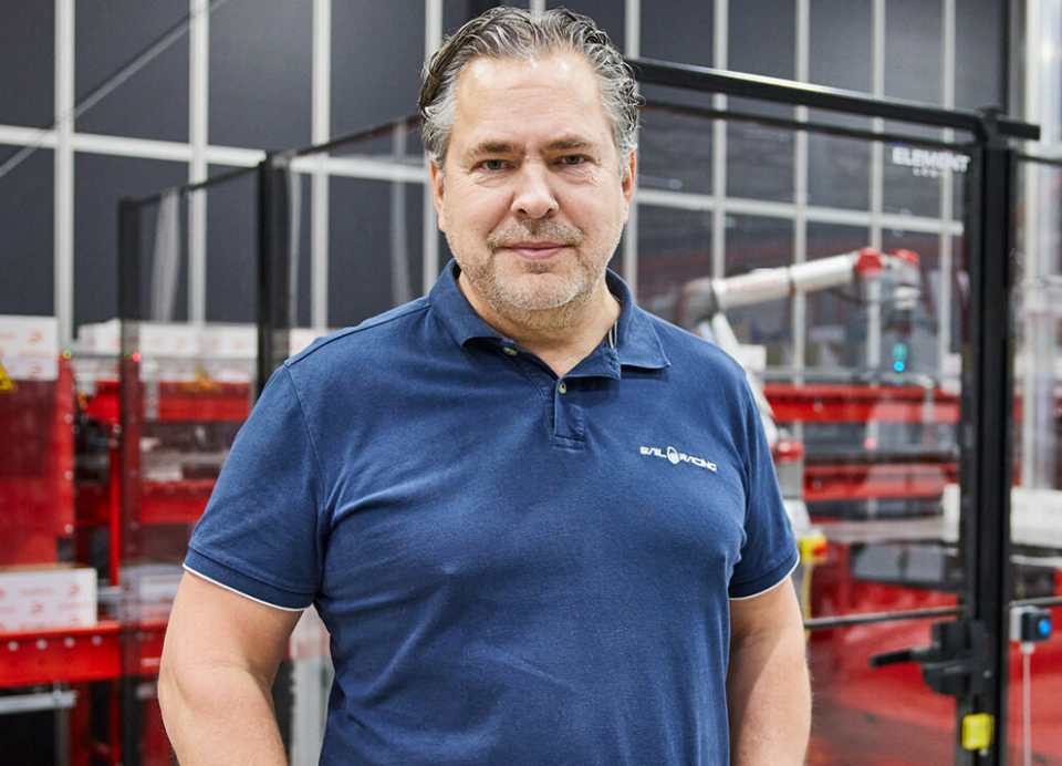 Gründer og CEO i Apotea Pär Svärdson satser på gode kundeopplevelser gjennom et høyautomatisert lager.