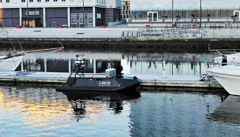 Mariner er noen få meter lang, og lastes og losses manuelt.