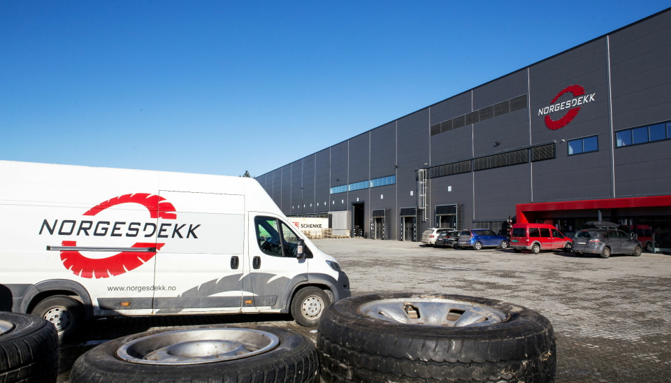 Oslo-lageret til Norgesdekk ligger i Enebakk, drøyt 20 minutters kjøretur fra Oslo sentrum.