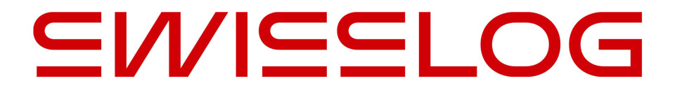 Swisslogs nye logo. Swisslogs nye logo.