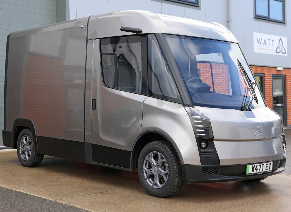 BRITISK: med det klingende navnet Watt skal den nye elektriske varebilen etter hvert lanseres.