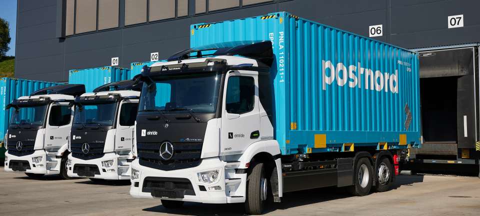PostNord med Einride-samarbeid i Norge
