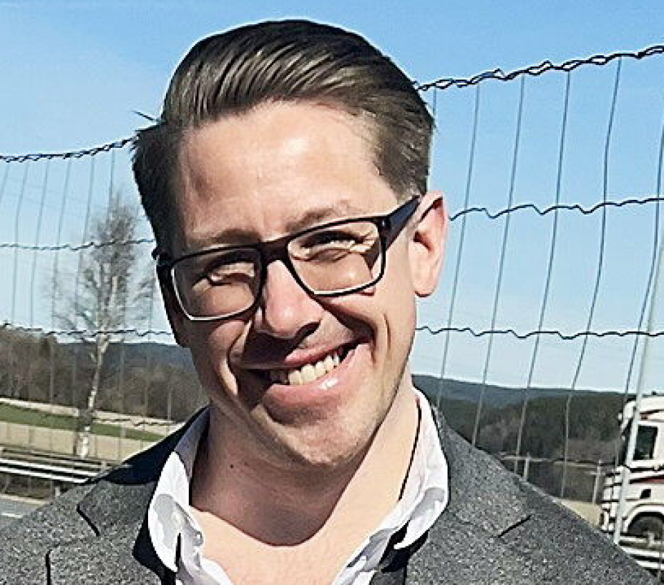 Carl Ceder i Einride gleder seg over at den svenske teknologi-leverandøren nå er på plass med sine første kjøretøy i Norge.