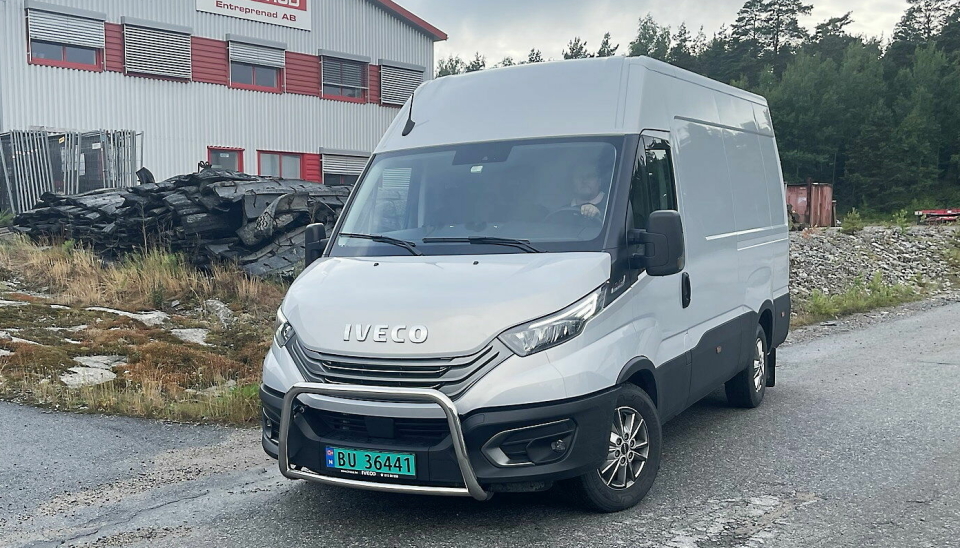 Iveco Daily 35S21Oslorunden juni 2023