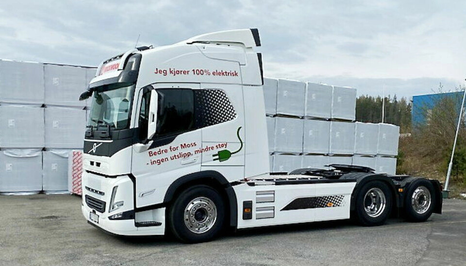Volvo er på topp første halvår 2023 i Norge. Og når det gjelder elektriske lastbiler over 4250 kg, er det solid utklassing.