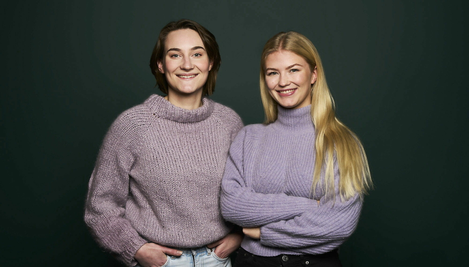 PARTNERE: Inger-Lovise Fjellgaard (til høyre) startet Hera Solutions sammen med Heidi Grande.