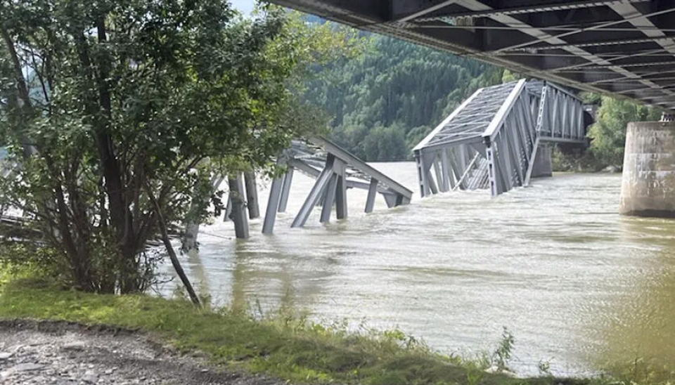 Det vil ta en god stund før togtrafikken kan gjenopptas gjennom Gudbrandsdalen.