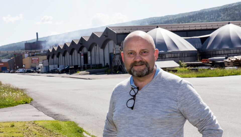 LEGGER TIL RETTE: Arve Ulriksen er administrerende direktør i Mo Industripark, der rundt 110 bedrifter med totalt 2500 ansatte er etablert.