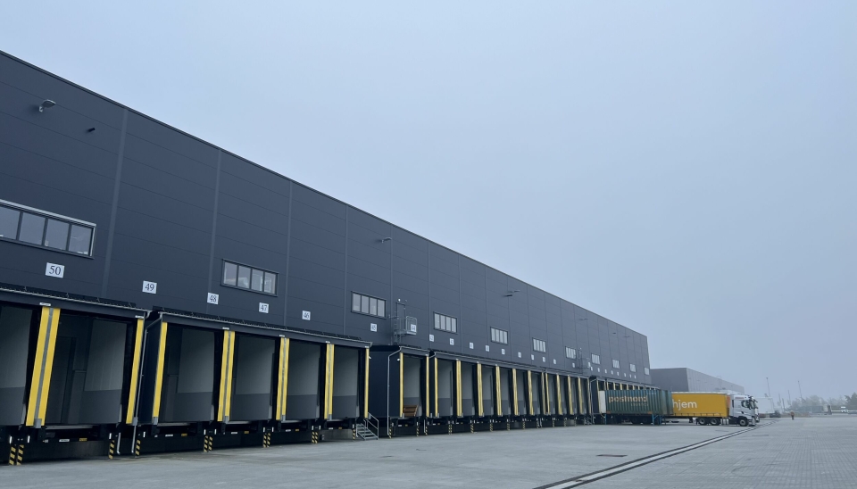 Schibsted og Helthjems nye lager holder til i Toveien 19 i Vestby med NTEX som nærmeste nabo.