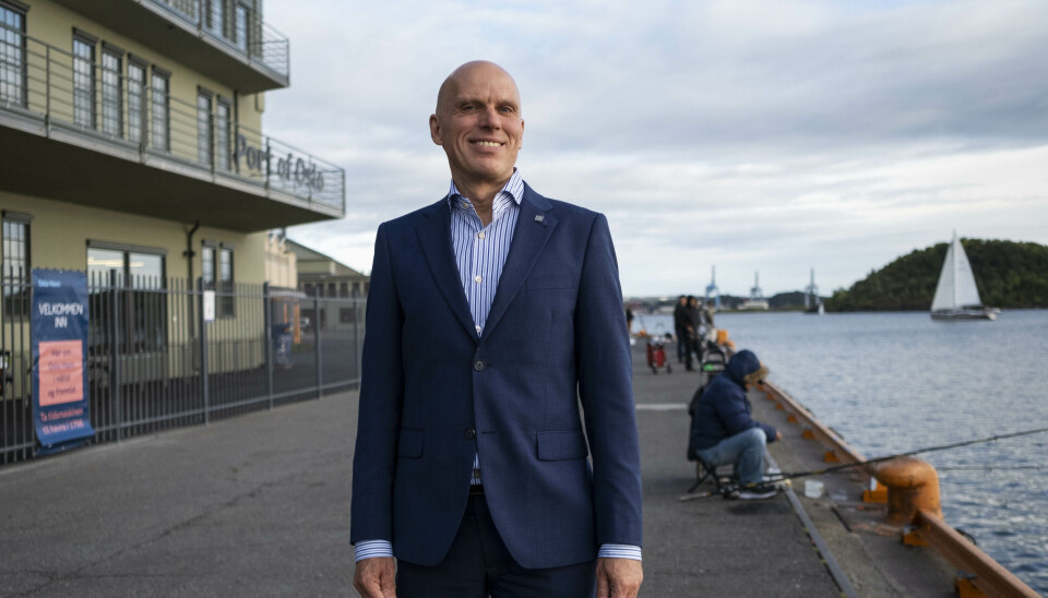 Dag Espen Rydland, plan- og utbyggingsdirektør i Oslo Havn forsikrer at trafikkavviklingen fra fergeterminalen på Vippetangen vil bli god. Dag Espen Rydland, plan- og utbyggingsdirektør i Oslo Havn forsikrer at trafikkavviklingen fra fergeterminalen på Vippetangen vil bli god.