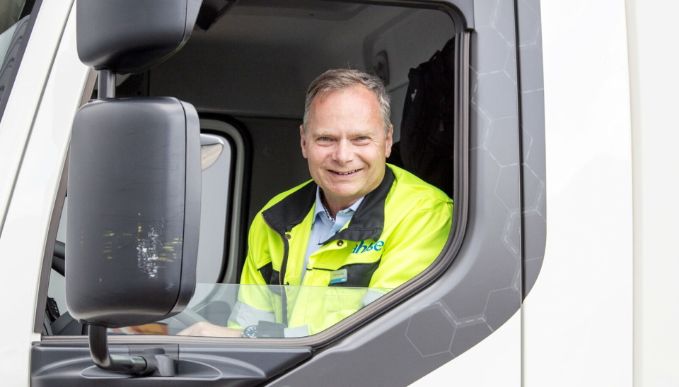 Logistikkdirektør i Ahlsell, Odd Hannestad, leder arbeidet med det nye lageret.