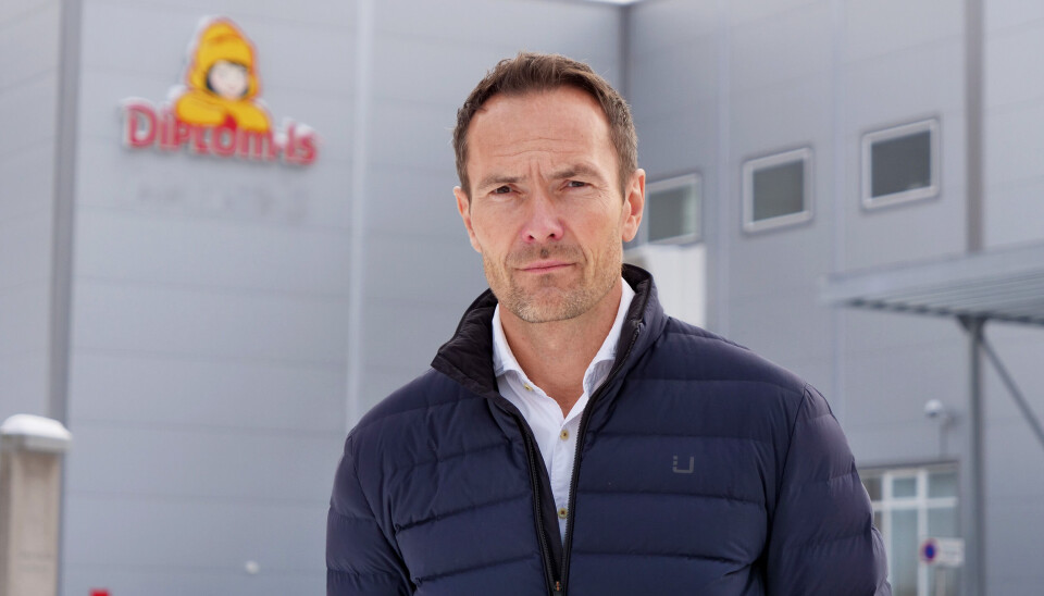 Martin Kjekshus, administrerende direktør i Diplom-Is.