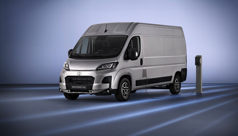 MAX: Toyota Proace Max er den største varebilen i Proace-familien. Den tilbys også i batterielektrisk versjon.