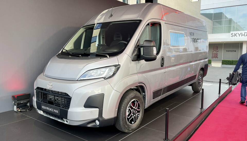 KOMPLETT: Med introduksjonen av Toyota Proace Max er Toyota tilstede i alle varebilklassene.