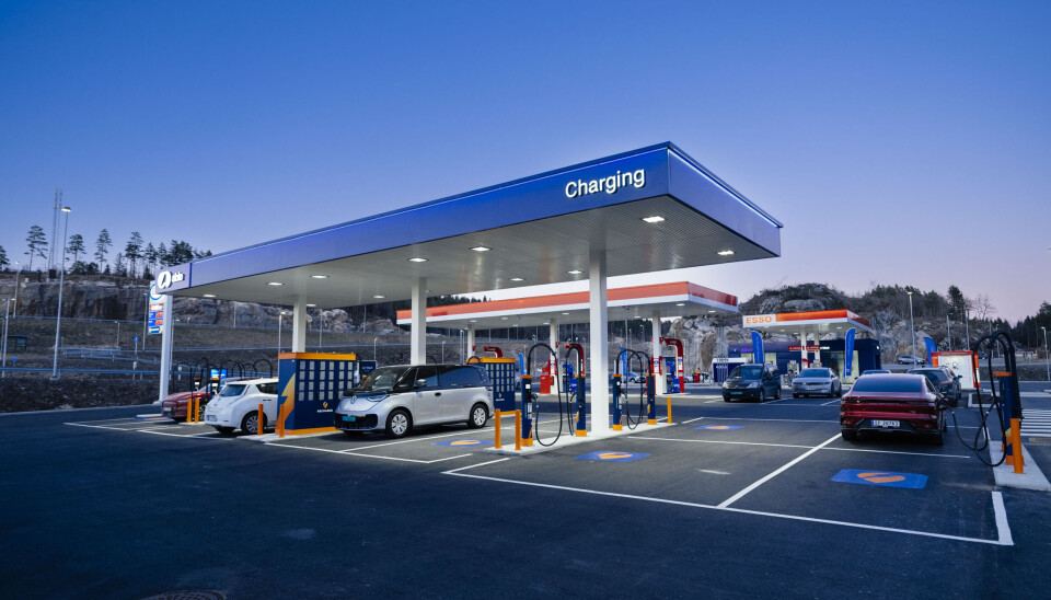Recharge driver mer enn 4500 ladepunkter på 800 steder over hele Norden, her fra Mandalskrysset.