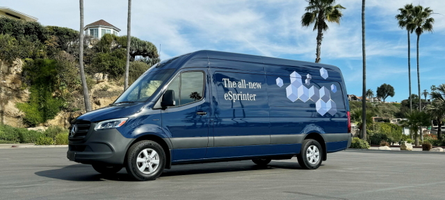 Ny eSprinter med 440 km rekkevidde - markedsledende!