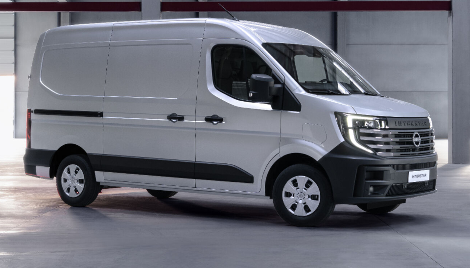 NY: Den helt nye Nissan Interstar vil rulle ut til kundene en gang etter sommerferien.