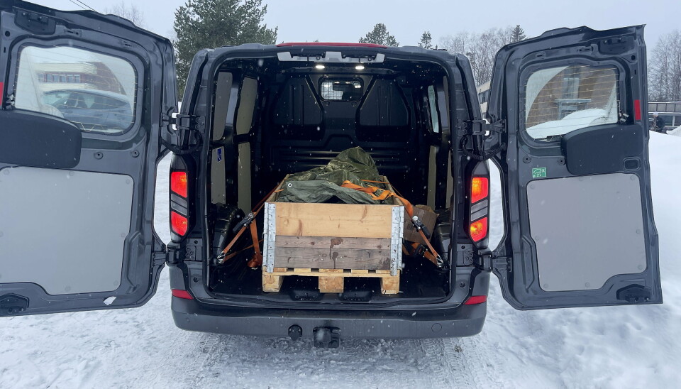 NYTTELAST: God nyttelast for å være en 4x4 bil i denne klassen.