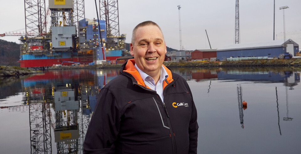 Georg Skivik Moltu, Managing Director i Collicare Projects & Logistics AS.
