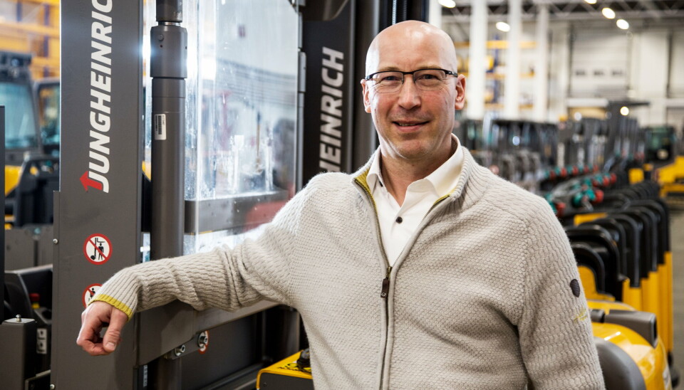 Fredrik Høyer-Dahl er salgsdirektør hos Jungheinrich Norge.