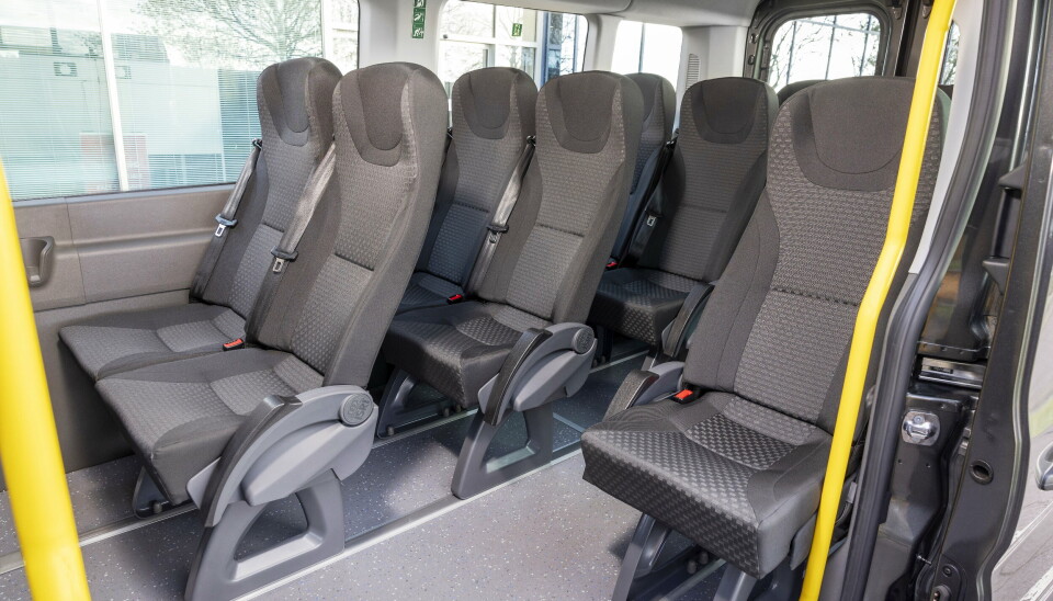 MINIBUSS: Et nytt tilbud ombygd ved ISRI-fabrikken i Tyrkia.