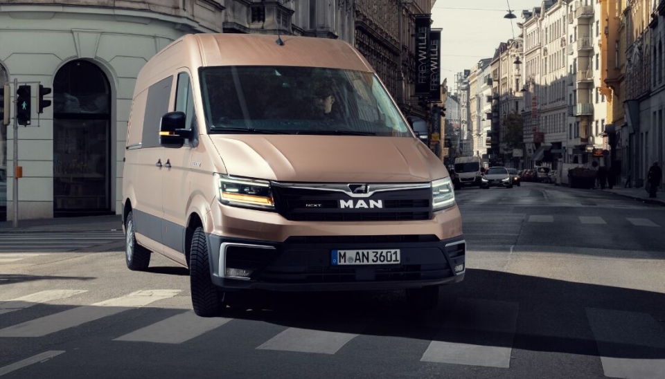 NESTE NIVÅ: MAN har vist frem neste generasjon TGE, Next Level. Her er det sikkerhetssystemer og førerkomfort som står på programmet.