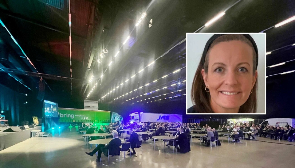 Kjersti Shetelig og konferansen Transport & Logistikk åpner opp for start-ups på Gardermoen.