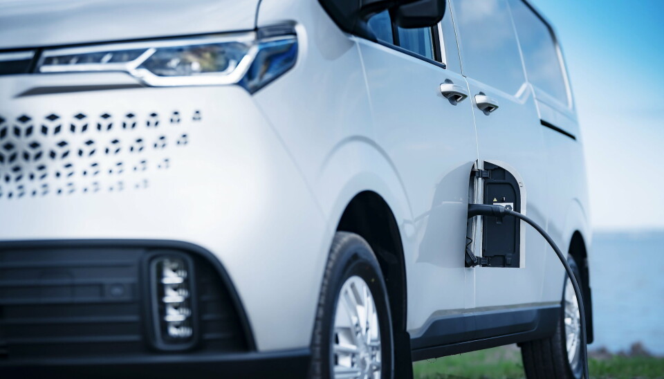 LADING: Batteripakke på 88 kWt gir e-Deliver 7 rekkevidde på 362 km.