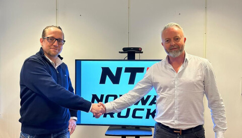 Gøran Smedstuen (til venstre) er daglig leder i Norway Trucks, som eies av Dag André Harlem. Sistnevnte er også styreleder i selskapet.