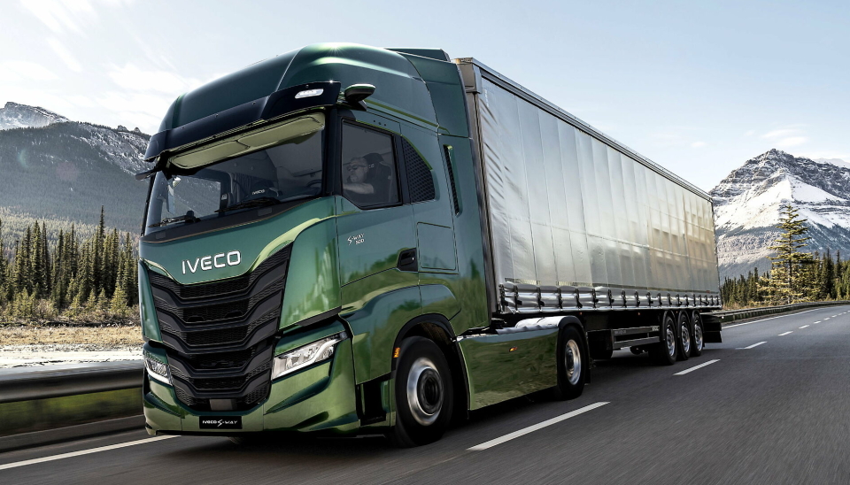TUNGT: Elmia Lastbil i Jönköping blir den nordiske premieren for den nye modellen av Iveco S-Way.