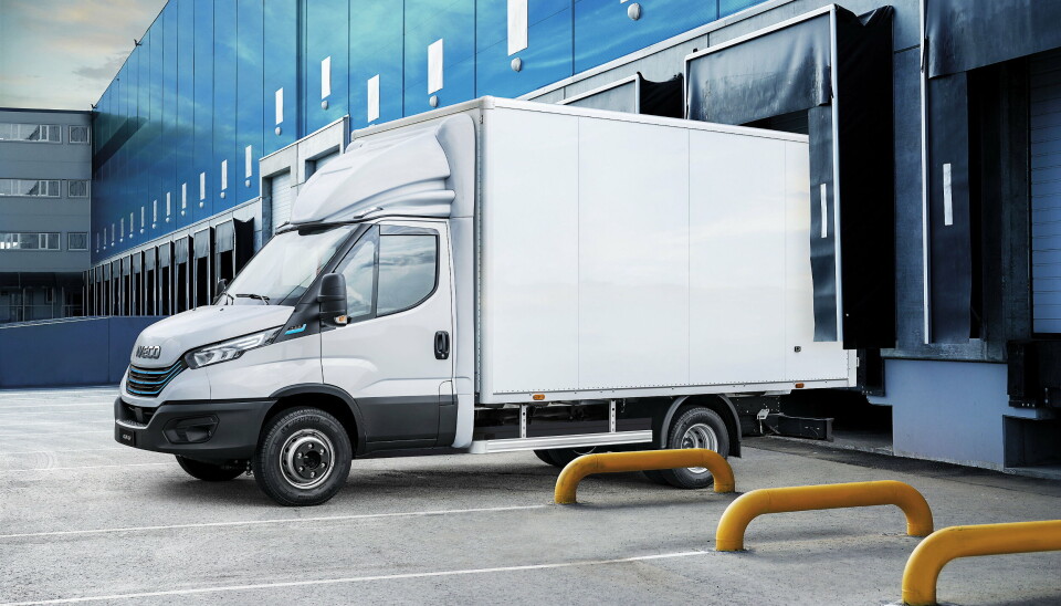 ENESTE: Iveco melder at eDaily med totalvekt på opp til 7,2 tonn er unik i bransjen.