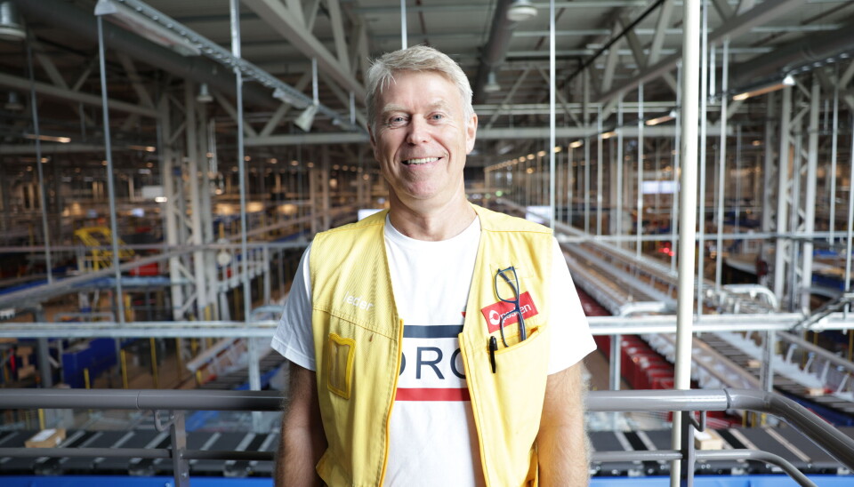 Aril Becher er produksjonssjef ved Østlandsterminalen.