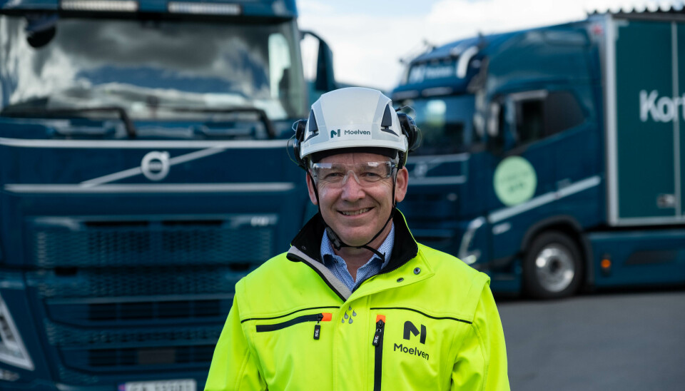 Lasse Skinstad, logistikkdirektør i Moelven.