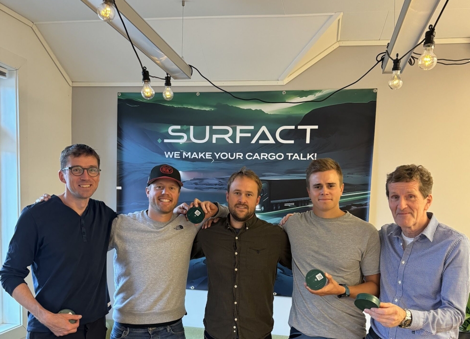 Gjengen bak Surfact: Per Magne Helseth, Anders Follerås, Bjørnar Lie, Gustav Follerås, Alf E. Helseth