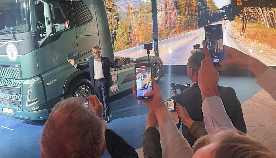 PRISUTDELING: Hvem vinner i år? Fjorårsvinneren var Volvo FH electric.