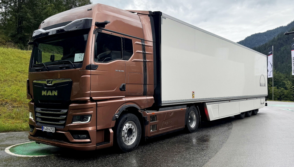 DRIVLINJE: Hovednyheten er den nye D30 drivlinjen som MAN hevder er verdens beste.