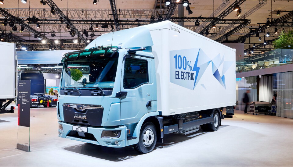 VERDENSPREMIERE: MAN sin 12-tonns distribusjonsbil eTGL gjør det elektriske utvalget fra MAN komplett.