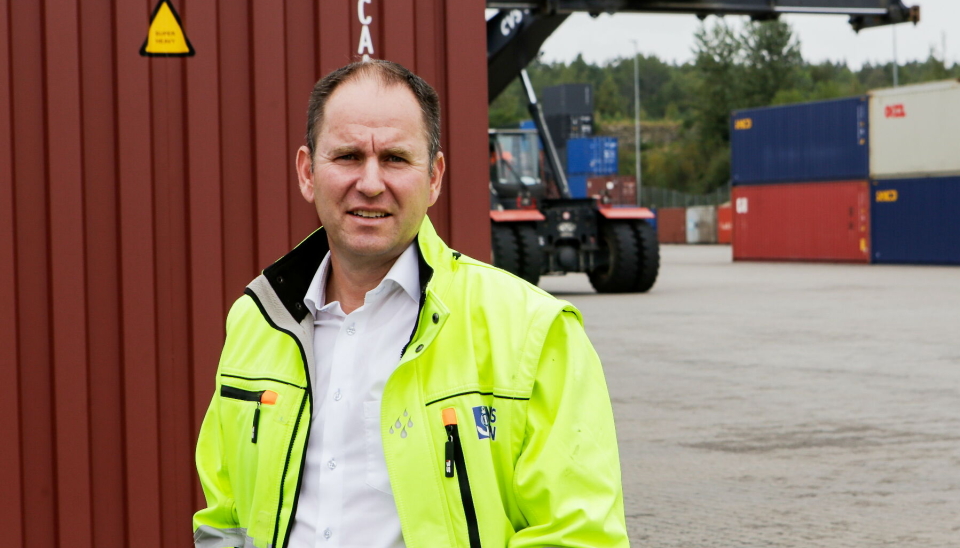 SKUFFET HAVNESJEF: – Å gjøre klar for havnesporet, er å ta høyde for teknologisk utvikling, påpeker Øystein Høsteland Sundby.