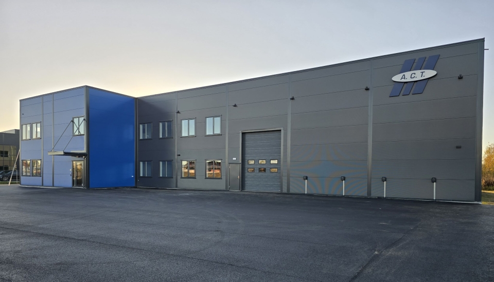 I dette nybygget flytter ACT Logimark inn 14. oktober.