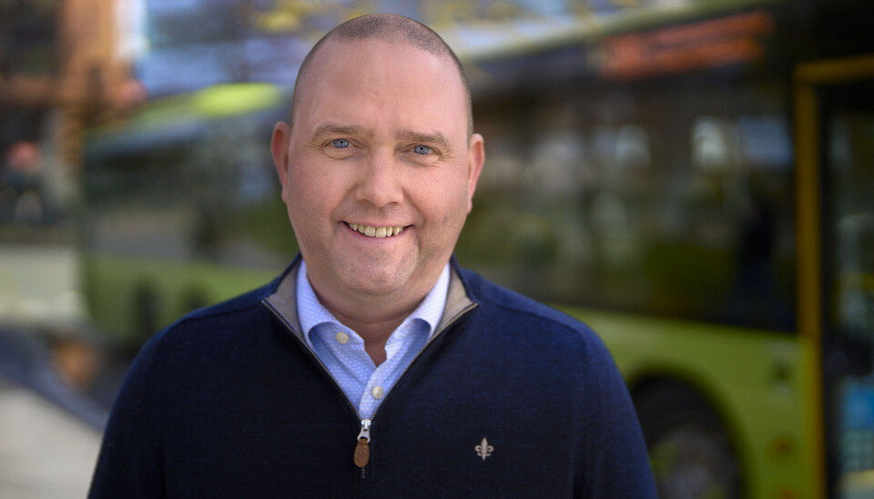 Torbjørn G. Krøvel, administrerende direktør i Saga Tenix, satser på å hjelpe hele verden med flåtestyring og lading.