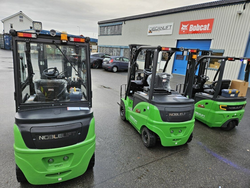Både Bobcat og Noblelift blir nå å finne i Scanlift Maskins produktportefølje.